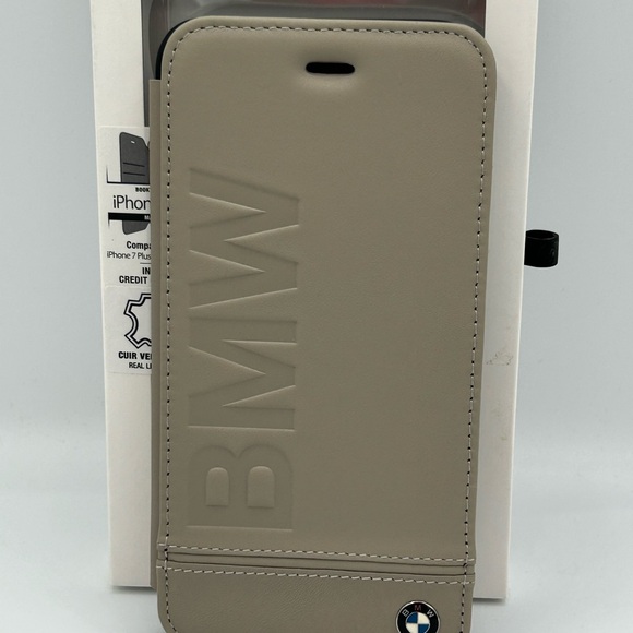 BMW Cream Phone Case for Cell Phones compatible with iPhone 8 Plus. - Picture 3 of 6